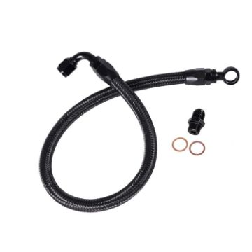 TF-1064-BK Car Braided Fuel Pipe Fitting Kit for Honda/Acura B/D Series - 1