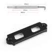 Blue Aluminum Battery Bracket for Honda Civic 1988-2000 - 3