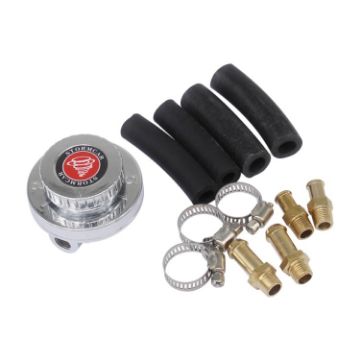 Car 8mm & 10mm Manual Adjustable Fuel Pressure Regulator Valve - 1