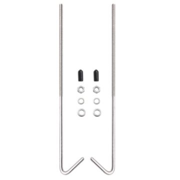 LS05 10 inch Car Battery Fixing Stainless Steel Bracket Bolt Kit - 1