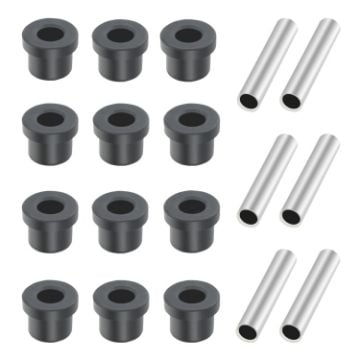 Picture of 12pcs Rubber Sleeve+ 6pcs Iron Sleeve For EZGO TXT Golf Cart Steel Plate Rubber Sleeve Iron Sleeve Kit