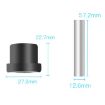 Rubber & Iron Sleeve Kit for EZGO TXT Golf Cart - 12 Rubber + 6 Iron Sleeves - 3