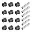 Rubber & Iron Sleeve Kit for EZGO TXT Golf Cart - 12 Rubber + 6 Iron Sleeves - 4