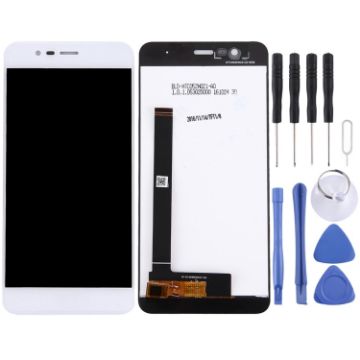 OEM LCD Screen for Asus ZenFone 3 Max (White) - 1