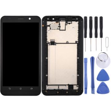OEM LCD Screen for Asus Zenfone 2 Digitizer Full Assembly (Black) - 1