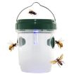 Picture of Solar Powered LED Fly Bee Trap Catcher Insect Control Tool