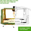 SK121 Square Fly Trap Flea Trap - Pet Household Flea Light Catcher - 3