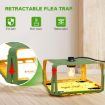 SK121 Square Fly Trap Flea Trap - Pet Household Flea Light Catcher - 4