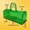 Large Plastic Mousetrap Mouse Cage Pedal Trap - 2 PCS (Brown) - 5