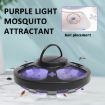 Picture of Flea Fly Mosquito Trap Cockroach House with Warm And Purple Light (Black)