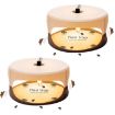 2pcs SK111 Pet Household Flea Lamp - Flea Sticky Trapper (US Plug) - 1