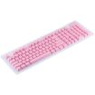 ABS Translucent Keycaps, OEM Mechanical Keyboard, Pink - 2