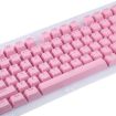 Picture of ABS Translucent Keycaps, OEM Highly Mechanical Keyboard, Universal Game Keyboard (Pink)