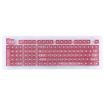 Picture of ABS Translucent Keycaps, OEM Highly Mechanical Keyboard, Universal Game Keyboard (Red)
