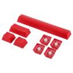 Picture of ABS Translucent Keycaps, OEM Highly Mechanical Keyboard, Universal Game Keyboard (Red)