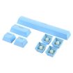 Picture of ABS Translucent Keycaps, OEM Highly Mechanical Keyboard, Universal Game Keyboard (Blue)