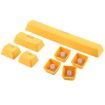 104 Keys Double Shot PBT Backlit Keycaps - Yellow - 4