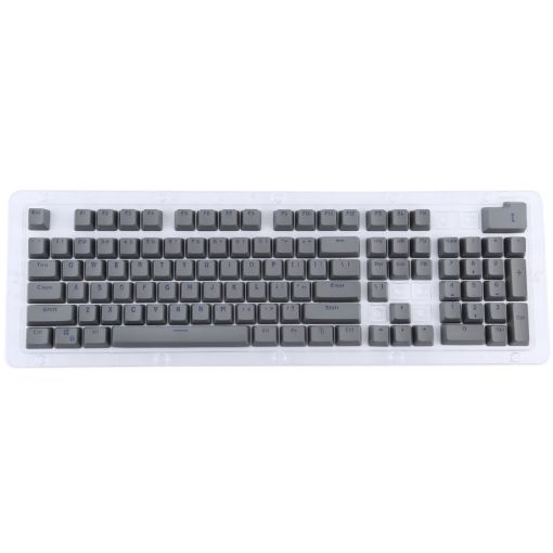 Double Shot PBT Backlit Keycaps - Grey - 1