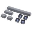 Double Shot PBT Backlit Keycaps - Grey - 4