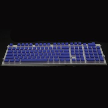 Picture of Pudding Double-layer Two-color 108-key Mechanical Translucent Keycap (Dark Blue)