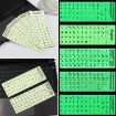Picture of 3 PCS Luminous Keyboard Stickers Notebook Desktop Computer Keyboard Stickers (French)