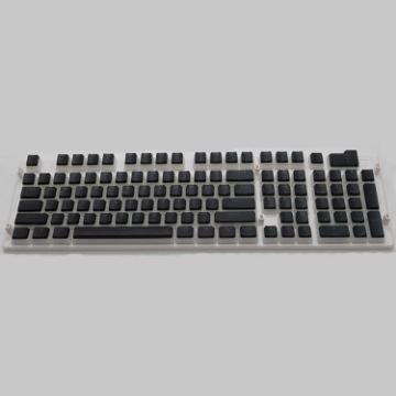 Picture of Pudding Double-layer Two-color 108-key Mechanical Translucent Keycap (Black)