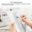 Passive Capacitive Pen Touch Screen Stylus Pen - White - 8