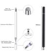 Picture of AT-30 2-in-1 Silicone Sucker + Conductive Cloth Head Handwriting Touch Screen Pen Mobile Phone Passive Capacitive Pen with 1 Pen Head (White)