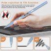 Black P10s Transparent Case Wireless Charging Stylus Pen for iPad 2018+ - 3