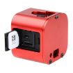 Picture of Housing Shell CNC Aluminum Alloy Protective Cage with Insurance Back Cover for GoPro HERO5 Session/HERO4 Session/HERO Session (Red)