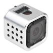 Picture of Housing Shell CNC Aluminum Alloy Protective Cage with Insurance Back Cover for GoPro HERO5 Session/HERO4 Session/HERO Session (Silver)