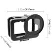 Picture of PULUZ GoPro HERO12/11/10/9 Black Thin Housing Shell CNC Aluminum Protective Cage & 52mm UV Lens (Black)