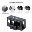 Picture of PULUZ Microphone Adapter CNC Aluminum Alloy Protective Case for GoPro HERO8 Black/7/6/5 (Black)