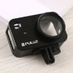 Picture of PULUZ Housing Shell CNC Aluminum Alloy Protective Cage with 37mm UV Filter Lens for Xiaomi Mijia Small Camera (Black)