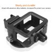 Picture of Housing Shell CNC Aluminum Alloy Protective Cage with Insurance Frame & 52mm UV Lens for GoPro HERO7 Black/6/5 (Blue)
