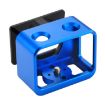 Picture of PULUZ for Sony RX0 Aluminum Alloy Protective Cage + 37mm UV Filter Lens + Lens Sunshade with Screws and Screwdrivers (Blue)