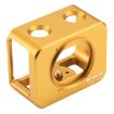 Picture of PULUZ for Sony RX0 Aluminum Alloy Protective Cage + 37mm UV Filter Lens + Lens Sunshade with Screws and Screwdrivers (Gold)