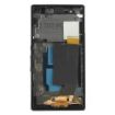 LCD Display + Touch Panel with Frame for Sony Xperia Z (Black) - 3