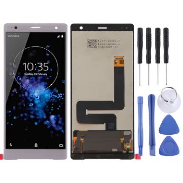 LCD Screen for Sony Xperia XZ2 with Digitizer Assembly (Purple) - 1