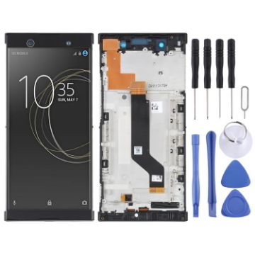 LCD Screen For Sony Xperia XA1 Ultra G3226 Digitizer Full Assembly Black - 1