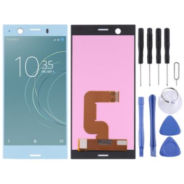 OEM LCD Screen for Sony Xperia XZ1 Compact Blue - 1