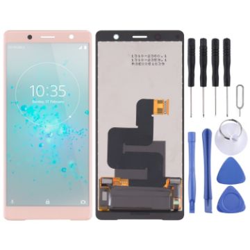 OEM LCD Screen for Sony Xperia XZ2 Compact with Digitizer (Gold) - 1