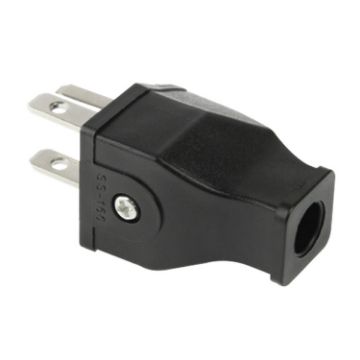 Picture of US Plug Male AC Wall Universal Travel Power Socket Plug Adaptor (Black)