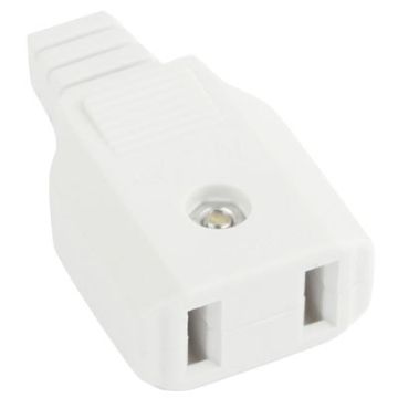 Picture of US Plug Female AC Wall Universal Travel Power Socket Plug Adaptor