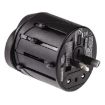 Universal Travel Adaptor - EU AU UK US Plug - Black - 4