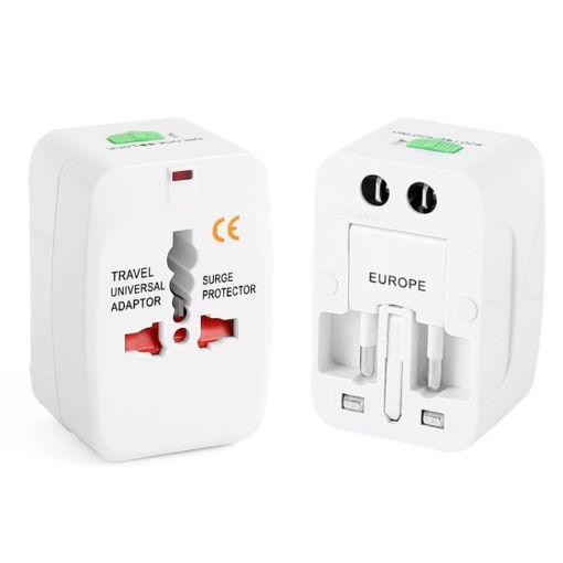 World Universal Travel Adaptor - All in 1 (White) - 1