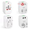 World Universal Travel Adaptor - All in 1 (White) - 2