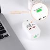 World Universal Travel Adaptor - All in 1 (White) - 3