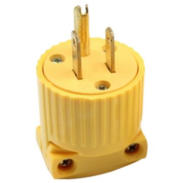 Picture of 5-15P 125V Detachable Plug Adapter 15A Tripolar Power Adapter, US Plug