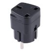 Picture of Portable UK to EU Plug Socket Power Adapter